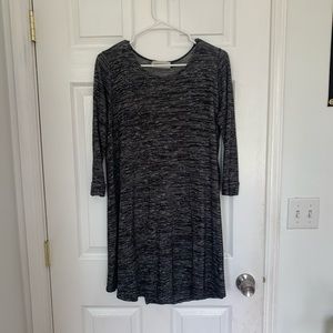 Grey heathered dress